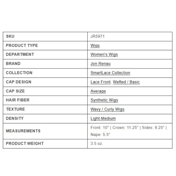 Jon Renau SCARLETT New WITH Tags in Creme Brulee - Picture 7 of 8